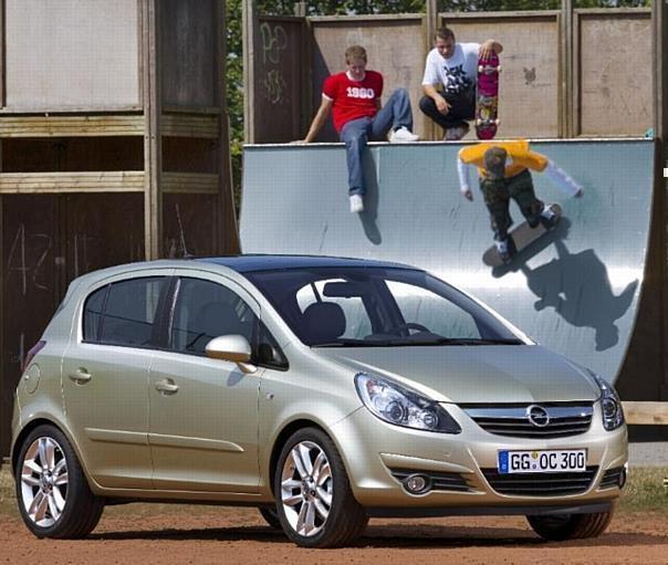 Die Fun-Genration und der neue Opel Corsa. Foto: Auto-Reporter